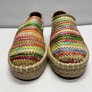✨Joie Multicolor Braided Espadrille Slip-On Size 8.5